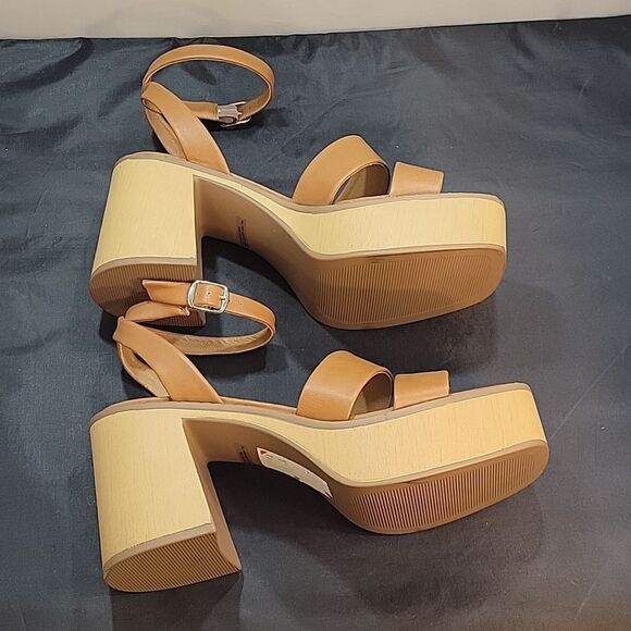 BRAND NEW REPORT WMS ZUES BLOCK HEEL DOUBLE STRAP ADJUSTABLE BUCKLE SANDAL - Picture 8 of 15